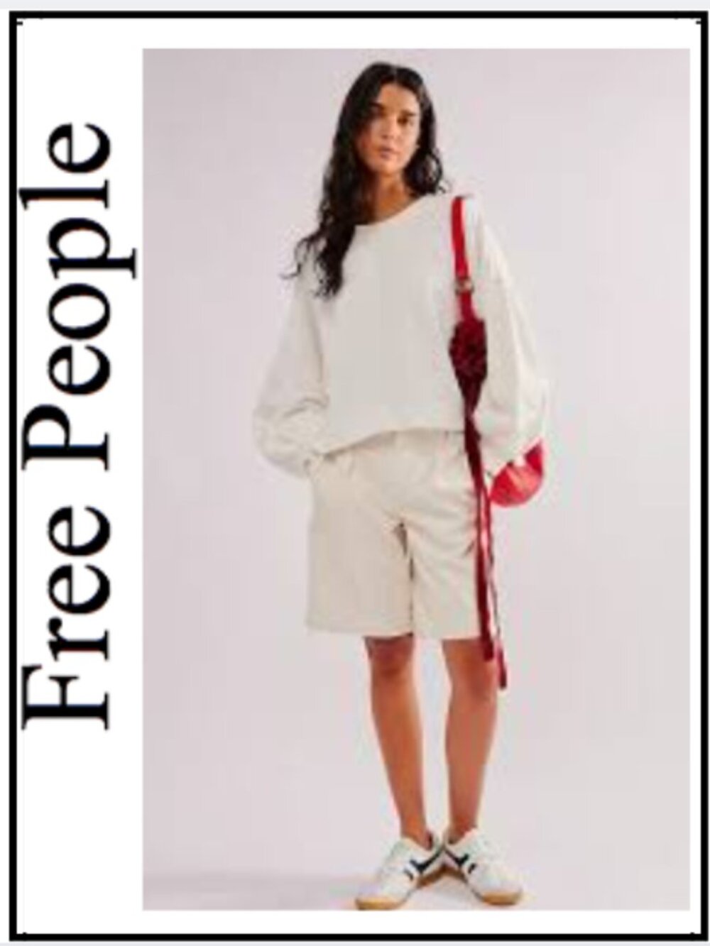 Free People TRISH Sweatshirt